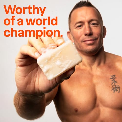 ATTITUDE Bar Soap Body Wash for Men, For Body and Hands, 99% Natural Origin Ingredients with Avocado Oil, EWG Verified, Eucalyptus & Sage, 4 Oz