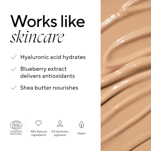 MADARA Under Eye Colour Concealer ? Luminous Perfecting Concealer for Dark Circles & blemishes 35 HONEY ? 4ml, Dewy finish, Great for contouring, With hyaluronic acid, Vegan, COSMOS Natural Certified