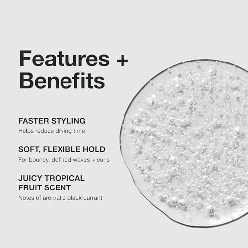 Paul Mitchell Round Trip Curl Defining Serum, Reduces Drying Time For Faster Styling, For Wavy + Curly Hair, 6.8 fl. Oz