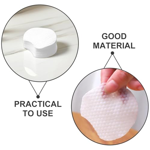 1200Pcs Makeup Remover Pads, Women Facial Pads Makeup £¬Skin-Friendly Remover Supplies£¬Face for DIY Toner Mask, Eye or Nail Polish Removal