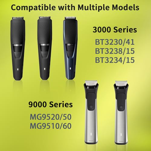 5V Replacement Charger Set with USB Cable for Philips Norelco - Compatible with MG9520/20, MG9510/60, MG5910/49 Models, Compatible Power Adapter and Cord