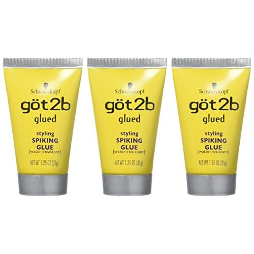 Schwarzkopf got2b Glued Styling Spiking Glue 1.25 oz (Pack of 3)