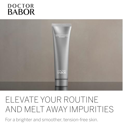 BABOR Doctor Refining Cleansing Oil Balm ? Deep Pore Cleansing Face Balm that Transforms to Oil, Makeup Remover & Gentle Exfoliating Cleanser