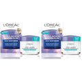 L'Oreal Paris Collagen Moisture Filler Face Cream, Anti-Aging Face Moisturizer, Non-Greasy Fragrance Free Skin Care Formula For Up to 48HR Hydration, 3.4 Oz, (Pack of 2)