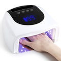 96W UV LED Cordless Nail Lamp,Nail Dryer with 42 Beads,UV Light for Gel Nails Manicure for Fingernails & Toenails,Professional LED Nail Lamp for Salons with 4 Timer Settings and Smart Sensor
