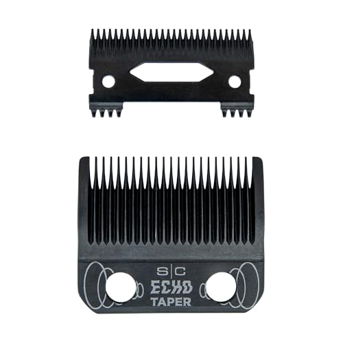 StyleCraft Replacement Hair Clipper Fixed Moving Blade Cutter Set Professional Grade