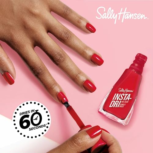 Sally Hansen Insta-Dri¢ç, Grape Shifter, Quick Dry, Long Lasting, Streak-Free Shine, Purple Nail Polish