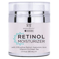 Radha Beauty Moisturizing Miracle Retinol Cream for Face - with 2.5% Retinol, Hyaluronic Acid, Vitamin E and Green Tea. Luxury Night and Day Cream 1.7 fl oz.