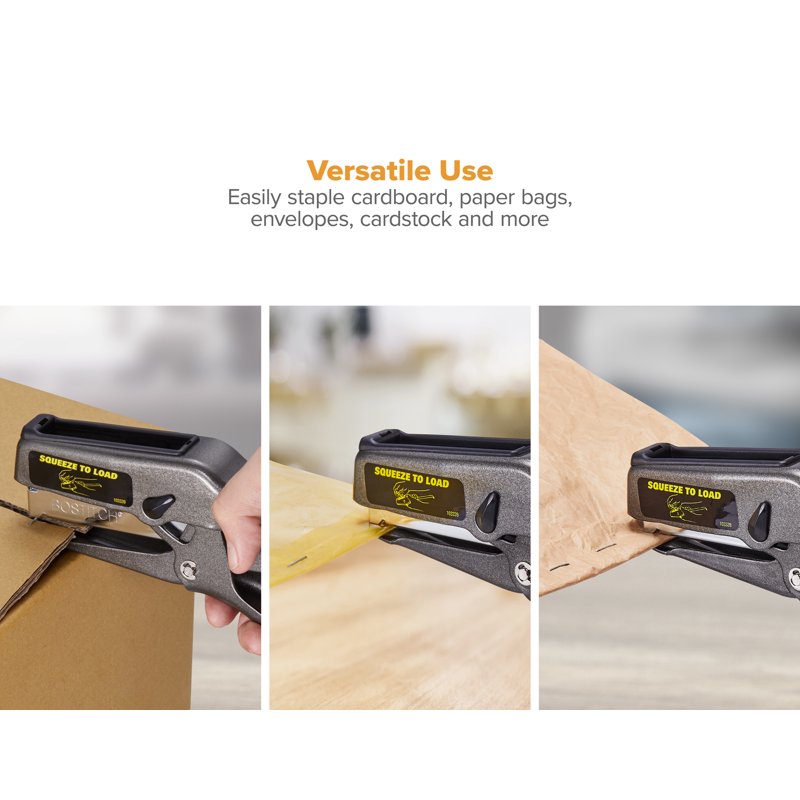 Heavy-Duty Plier Stapler 45-Sheet Capacity – Bostitch B8, Gray