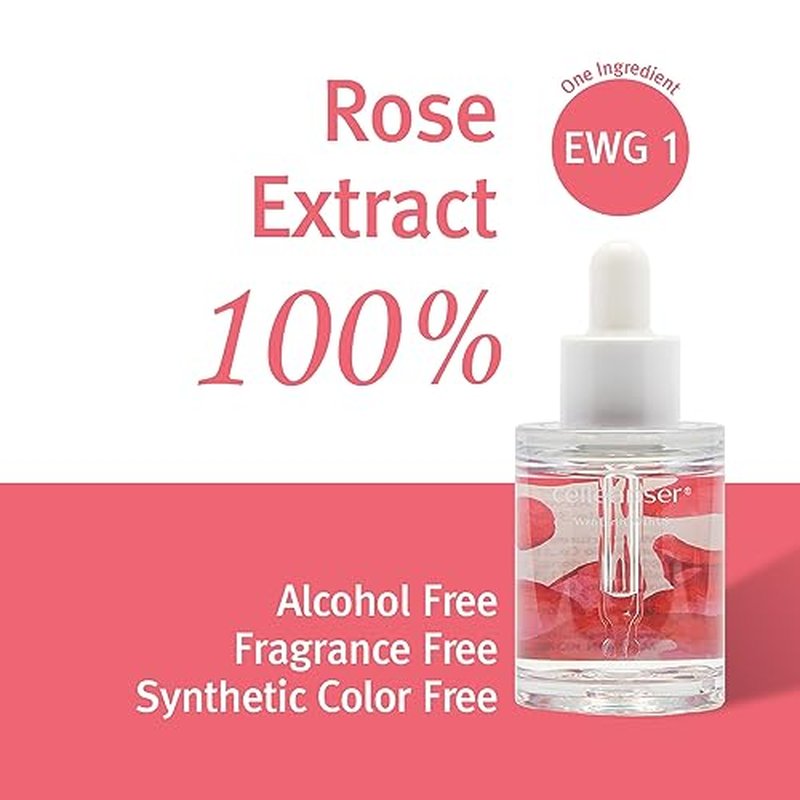 Real Ampoule - 100% Rose Extract Water, Single-Ingredient hydrating Serum 1.01 fl.oz