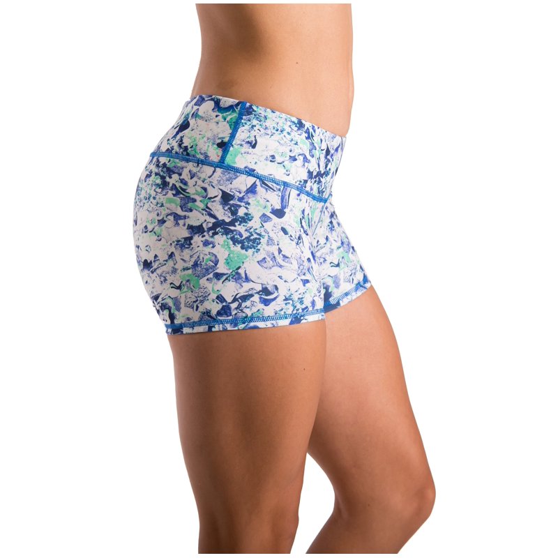 Tough Mode Women's 3" Athletic Running Workout Volleyball Spandex Gym