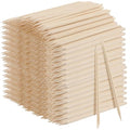 LEXININ 1500pcs 4.5 Inch Orange Wood Nail Sticks, Wooden Cuticle Pusher Sticks, Doubled Sided Wooden Stick for Manicure, Pedicure