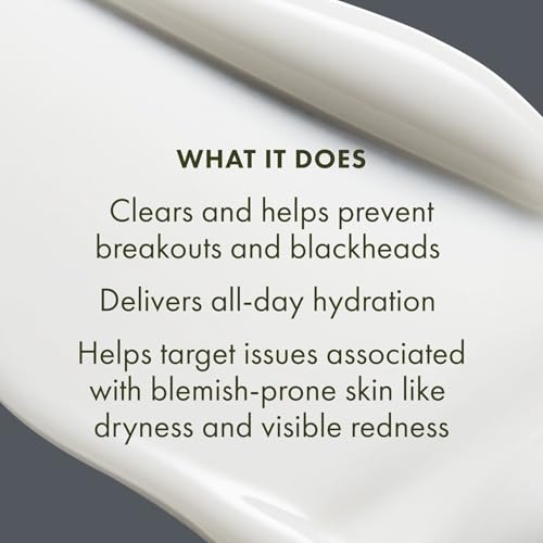 Origins Clear Improvement Acne Moisturizer | To Clear & Prevent Acne Breakouts & Pimples | With Salicylic Acid & Hyaluronic Acid, 1.7 Fl Oz