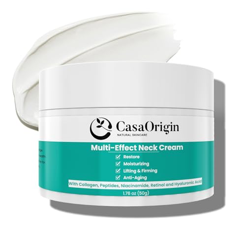 Neck and D?collet? Cream for Wrinkles, Skin Tightening, and Lifting, 1.66 Fl Oz Neck Firming Cream, Anti Aging Neck Cream