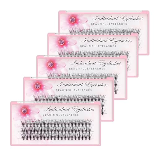 Bodermincer 20D 0.07mm Thickness 8-22mm To Choose Grafting False Eyelashes False Eyelashes Individual Natural Long Mink Fake Eyelashes Extension Handmade Bulk Wholesale (5 packs-16mm)