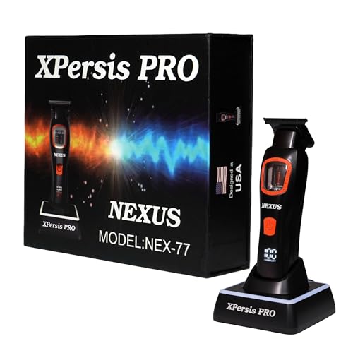 PRO Mini Nexus Professional Barber Hair Trimmer for Men Vector Motor Dual Coil 9000 RPM Low Vibration
