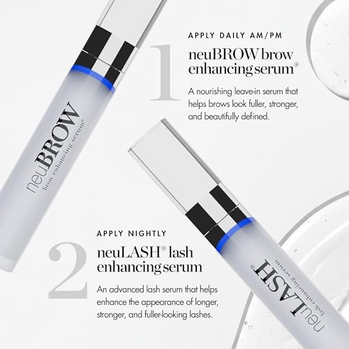 Eye Lash Enhancing Serum for Thicker, Longer Looking Lashes - neuLASH Eyelash Serum by Skin Research Laboratories - Advanced Formula Improves the Look of Natural Lash Follicles & Healthy Lash Lines