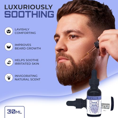 Organic Beard Oil - 1floz/30ml - Pride