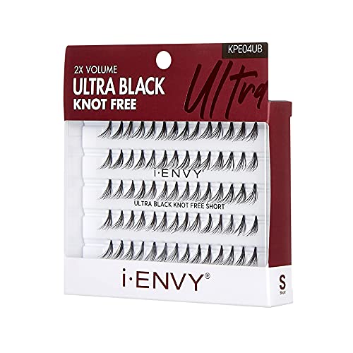 i?ENVY Knot Free Individual Lashes 3 Pack (Ultra Black - Short)