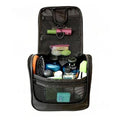 Hanging Travel Toiletry Bag - Large Cosmetic Bag Organizer for Toiletries, Makeup and Shaving Supplies - Cruise and Travel Essentials for Women & Men, Black