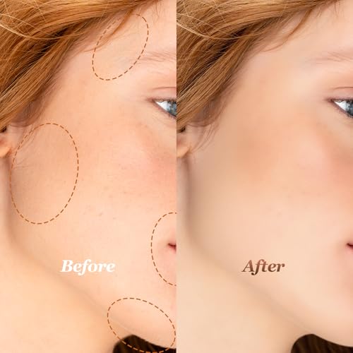 4-Pack Facial Rose Gold Gen 2 Replacement Heads for Flawless Hair Remover Generation 2, 18K Gold Double Blades