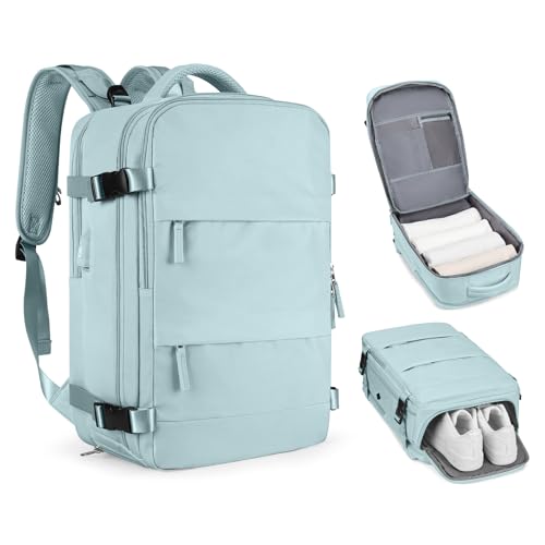 Personal Item Travel Backpack For Women Men Airline Approved Carry On Backpack Flight Approved Waterproof Sports Luggage Backpack Casual Daypack Small Hiking Backpack