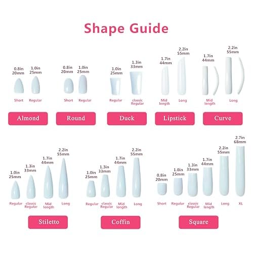 LOVFUL Press on Nails Dreamland | Handmade with Full Covered Crystals | Reusable Full Cover Nails | Stiletto Classic Regular 1.3 in | H350-M