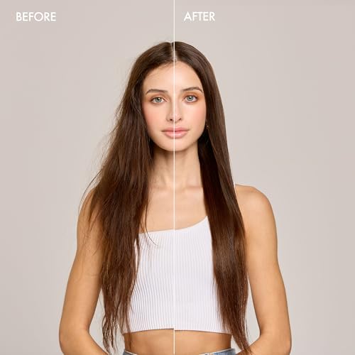Enjoy Straightener, Smoothing and Frizz Control Cream for Coarse or Curly Hair, Non-Chemical Hair Straightening Balm for Sleek and Soft Styles, 8 Oz