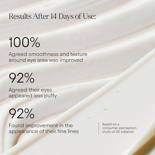Alpyn Line-Filling Eye Balm with Bakuchiol & Caffeine, Reduce the Look of Fine Lines & Wrinkles, Minimize the Appearance of Puffiness & Target Dark Circles, 0.5 oz / 14 ml