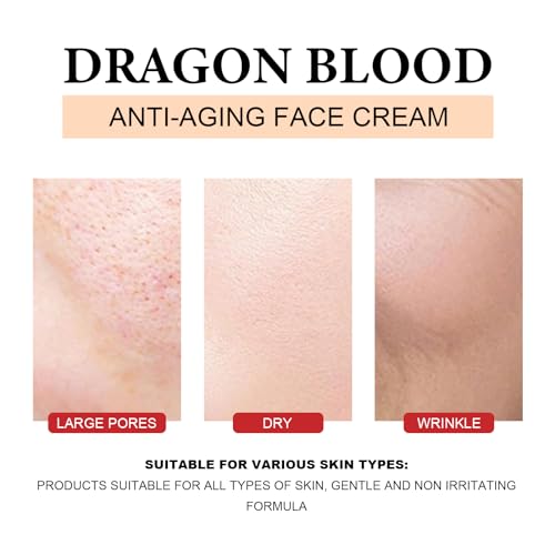 AMALIA Dragon Blood Anti-Aging Face Cream, Moisturizing Firming, 1.76oz