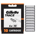 Gillette TRAC II Plus Mens Razor Blade Refills, 10 Count, Delivers a Clean, Close Shave