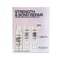 Redken Acidic Bonding Concentrate Mini Kit ? Strengthening Shampoo, Conditioner & Leave In Treatment for Damaged Hair, Reduces Breakage & Split Ends, Travel Size