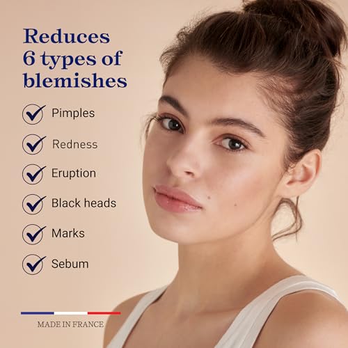 Embryolisse Anti-Blemish Face Serum - Anti Pimples & Black Heads Treatment for Oily to Combination Skin, 1.01 Fl Oz