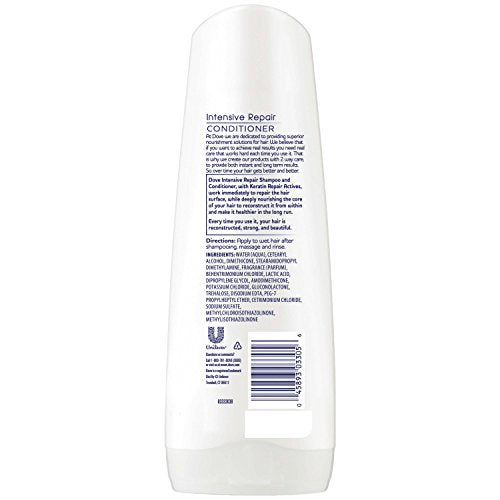 Dove Nutritive Solutions Conditioner, Intensive Repair 12 oz