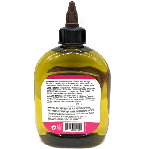 Difeel Biotin Growth & Curl Premium Hair Oil 7.1 oz. - Deluxe 2-PC Gift Set