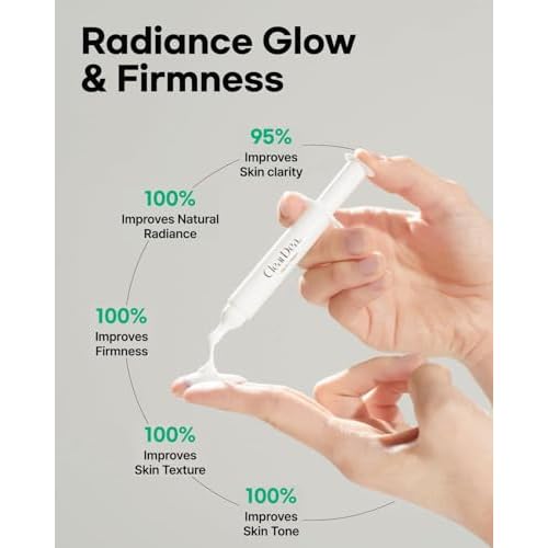 Mucin Collagen Voluming Ampoule Moisturizer Face Cream (Dual Collagen + Mucin Care) ? Deep Hydrating Facial Skin Care for Women, Glow Up Skincare Essentials - 0.14 Fl Oz x 5ea