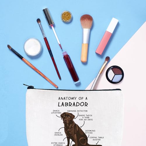 BLUPARK North Carolina Map Cosmetic Bag - Travel Makeup Bag Gift For Someone Moving