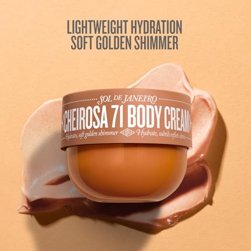 Sol de Janeiro Limited Edition Cheirosa 71 Shimmering Body Cream | 8.1 fl oz/ 240ml | Vanilla Body Cream