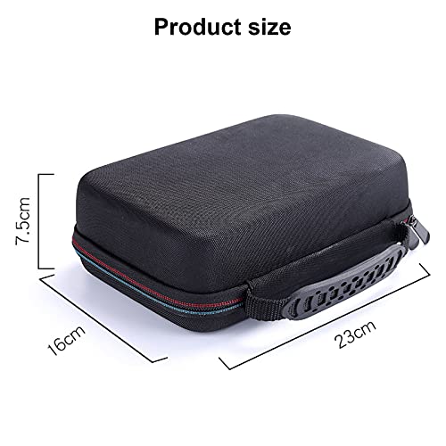 LinMei Hard Travel Case Compatible with Philips Norelco Multigroom Series 3000 5000 7000 MG3750 MG5750/49 MG7750/49 Men's Electric Shaver and Attachments Razor Storage Bag Organizer