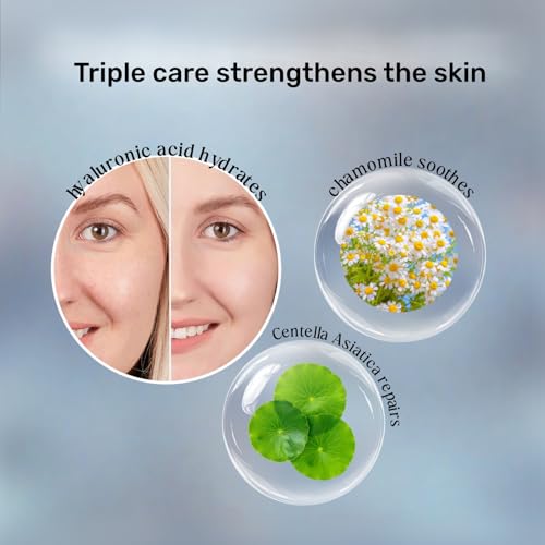 CaviarEssence Face Mask - Soothe & Replenish with Centella, Chamomile & Hyaluronic Acid. Calms Redness & Strengthens Skin Barrier for All Types (3.4 oz)