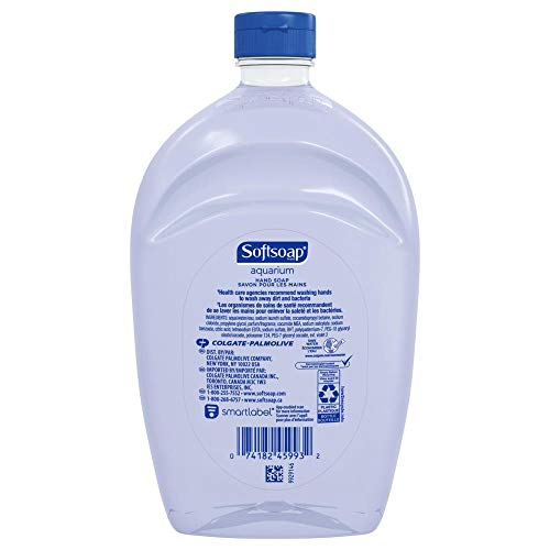 Softsoap Liquid Hand Soap Refill, Aquarium Series - 50 Fluid Ounce (Pack of 2)