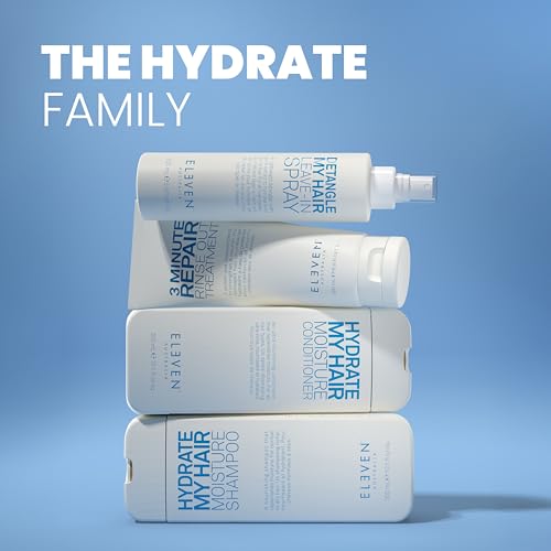 ELEVEN AUSTRALIA Hydrate My Hair Moisturizing Conditioner for Women & Men - Hydrating Conditioner for Dry & Damaged Hair, Restores Hydration & Shine, Color Safe, Sulfate & Paraben Free