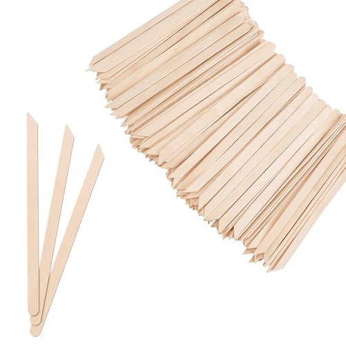 1000pcs Wooden Small Wax Sticks,Eyebrow Wax Sticks for Eyebrow Hair Remover£¬Small Popsicle Sticks£¬Wooden Sticks for Crafts