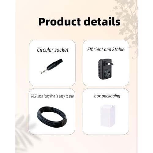 2.3V Replacement for Braun Hair Clipper Series Charger, Compatible with Braun MGK3020/BT3020/5511/5513, Beard Trimmer/Hair Clipper