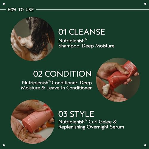 Aveda Nutriplenish Conditioner Deep Moisture | Richly Hydrating for Medium to Thick Dry to Very Dry Hair | Organic Pomegranate Oil, Coconut Oil, Mango Butter | 96% Naturally Derived*