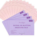 Face Oil Blotting Paper sheets- 8 pack 800 sheets Rose Natural Face Oil Blotting Paper rapidly absorb excess oils