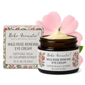 Under Eye Cream for Dark Circles & Puffiness ? Anti-Aging Hydrating Eye Cream with Hyaluronic Acid for Fine Lines & Wrinkles ? Wild Rose Renewal