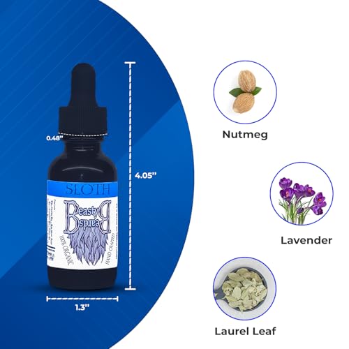 Organic Beard Oil - 1floz/30ml - SLOTH