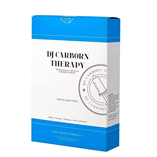 Carboxy CO2 Therapy: Face & Neck Gel Mask; All Skin Type; Pore Cleansing & Tightening Mask (5 Applications)