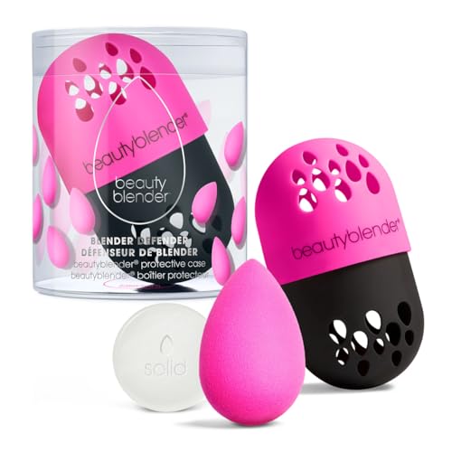 Beautyblender¢ç | Discovery Kit - Makeup Sponge & Makeup Sponge Cleaner, Portable Protection Case, Professional Blending Application, Vegan & Cruelty Free, Made in the USA